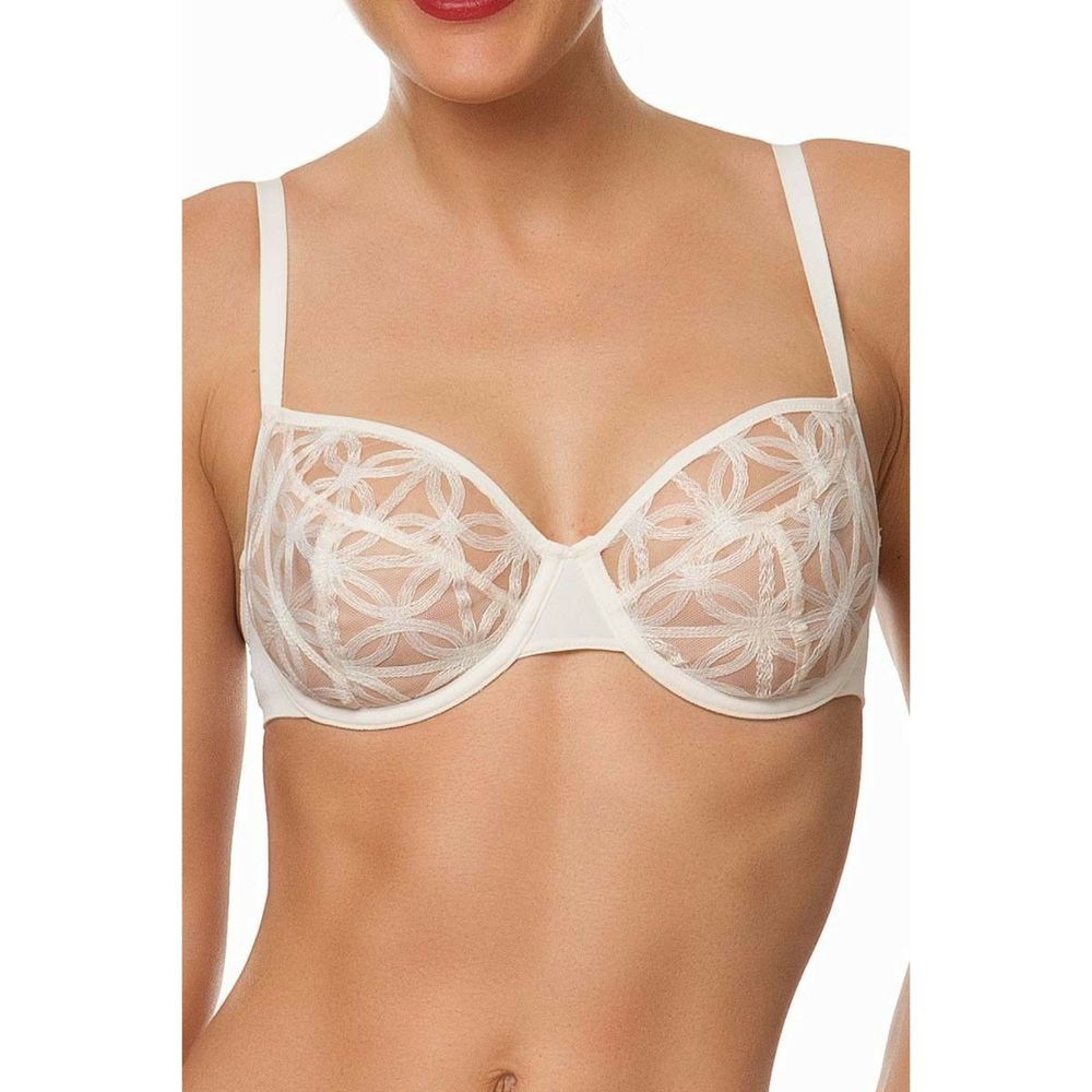 LOU Architecture Bra NWT Size 34B in Ivory